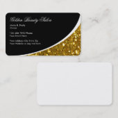 Glitzy Beauty Visitekaartjes (Voorkant / Achterkant)