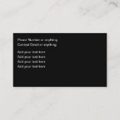 Glitzy Bold Beauty Mode Trendy Visitekaartje (Achterkant)