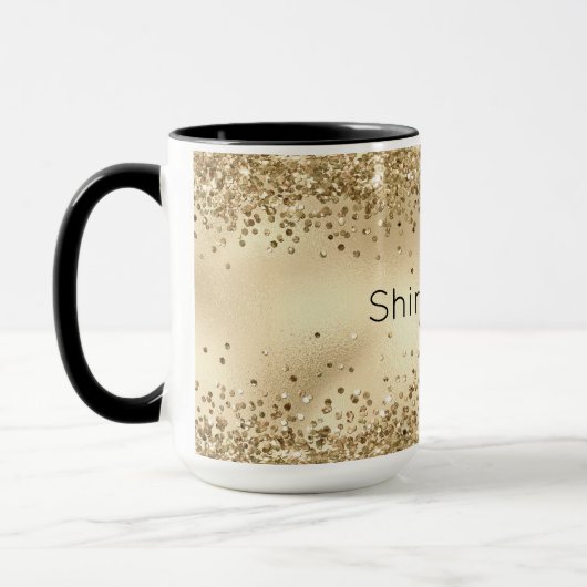 Glitzy Confetti Glitter Sparkle     Mok (Links)