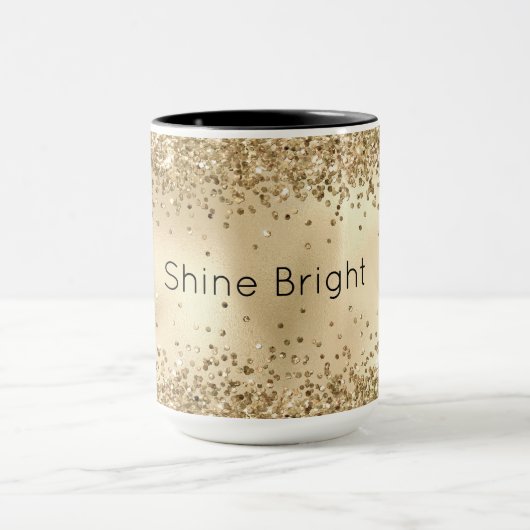 Glitzy Confetti Glitter Sparkle     Mok (Midden)