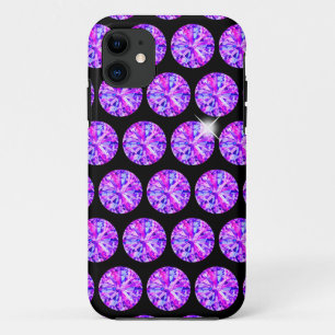 Glitzy Dames Glitz en Glam Faux Rhinestone iPhone 11 Hoesje