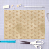 Glitzy Glitter Love Heart Tissuepapier (Craft)