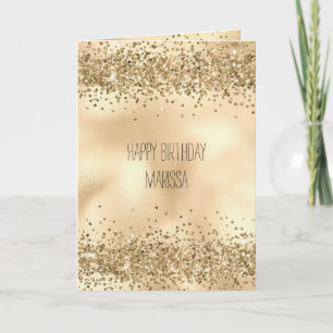 Glitzy Glitter Sparkle Confetti       Kaart