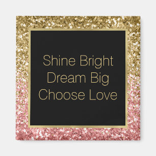 Glitzy Glitter Sparkle Magneet