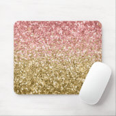 Glitzy Glitter Sparkle Muismat (Met muis)