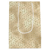 Glitzy Glitter Stippen Medium Cadeauzakje (Achterkant)