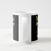 GLITZY GOLD ADMIN ASST PERSONNALISÉ MUG (Dos)
