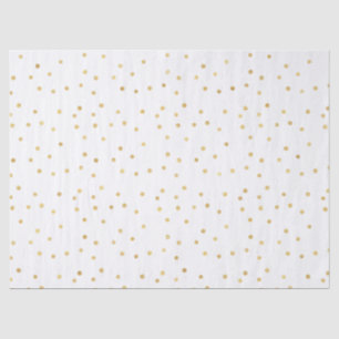 Glitzy Gold Confetti Tissuepapier
