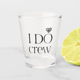 Glitzy - Gold Rose "I Do Crew" Verre de tir