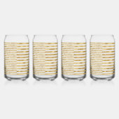 Glitzy Gold White Glam Parties scintillant Sparkle (Droite)