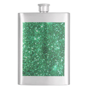 Glitzy Green Glitter Flacon