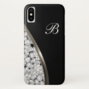 Glitzy Jewel Bling Luxury Design iPhone X Hoesje