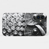 Glitzy Jeweled Metal Owl Case-Mate iPhone Case (Achterkant (horizontaal))