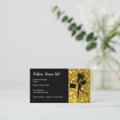 Glitzy Mode en kleding Visitekaartje (Staand voorkant)