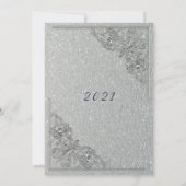 Glitzy New Years Eve Kaart (Achterkant)