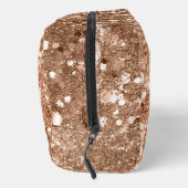 Glitzy Roos Gold Chunky Glitter Toilettasje (Rechts)