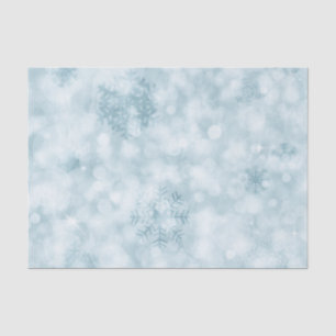 Glitzy Snowflakes Holiday Tissue Paper Tissuepapier