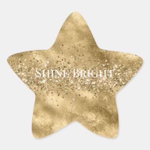 Glitzy Sparkle Glam Glitter Ster Sticker