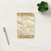 Glitzy Sparkle Gold Glitter       Post-it® Notes (Kantoor)