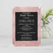 Glitzy Sparkle Wit Rose Goud Zilver Kaart (Staand voorkant)