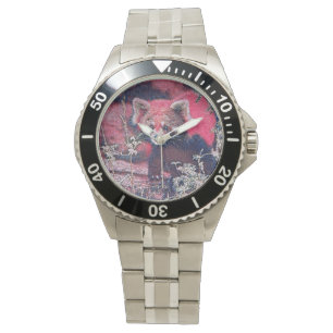 GlitzyAnimal_RedPanda_005 Horloge