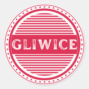 Gliwice City Pride Embleem – Poolse identiteit Ronde Sticker