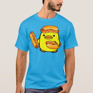 Glizzy Gladiator Duck Hotdog Meme T-shirt