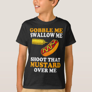 Glizzy Gobbler Grappige Glizzy Meme Hotdogliefhebb T-shirt