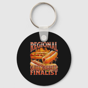 Glizzy Gobbler Grappige Wiener Hot Dog Meme Bootle Sleutelhanger
