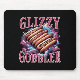 Glizzy Gobbler Hotdogs Funny Meme Food Mannen Vrou Muismat