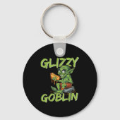 Glizzy Goblin Funny Glizzy Gobbler Hot Dog Lover  Sleutelhanger (Voorkant)