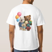 Glizzy, Panda & Polar Beer Gang T-shirt. T-shirt (Achterkant)