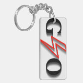 GLO-keten Sleutelhanger (Voorkant Links)