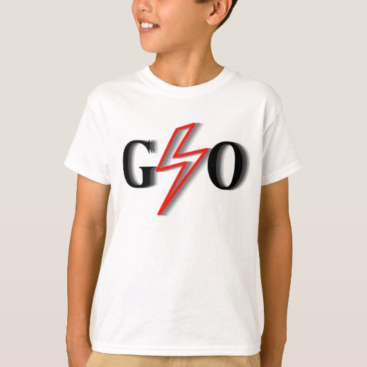 GLO-shirt T-shirt (Voorkant)