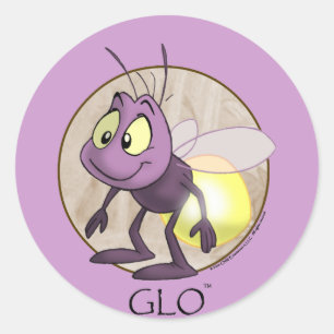 GLO-sticker Ronde Sticker