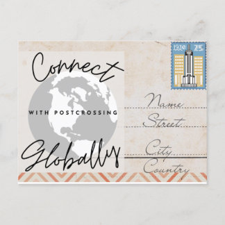 Globaal Briefkaart verbinden