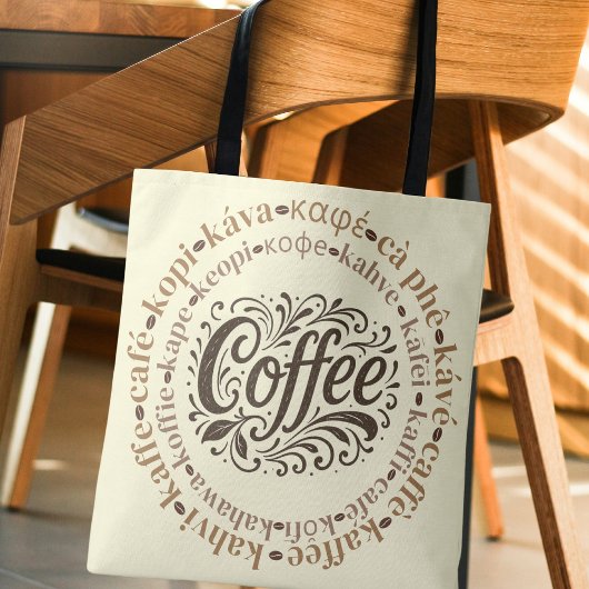 Globaal Coffee Circle Draagtas