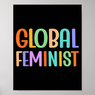 Globaal Feministisch Gelijkheid Empowerment Wereld Poster