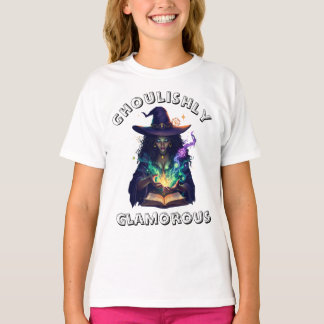 Globaal glamoureus! Halloween heks T-shirt
