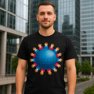 Global Business Mannen en vrouwen Mannen T-shirt