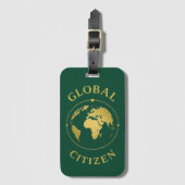 Global Citizen Bagagelabel (Voorkant (verticaal))