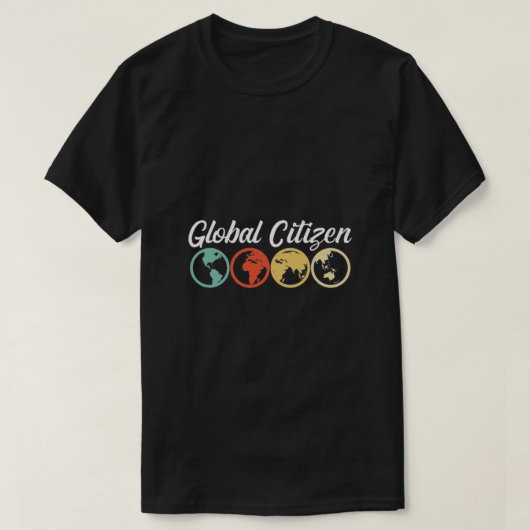 Global Citizen T-shirt (Design voorkant)