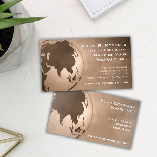 Global Commerce Asia Branch Kantoor Corporate Visitekaartje
