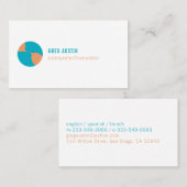 Global Communications Icon Visitekaartje (Voorkant / Achterkant)