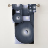 Global Concentric Circle Orbital Art Abstrait (En situation)