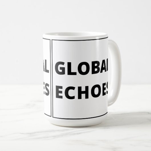 Global Echoes Mok (Voorkant rechts)