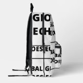 Global Echoes-rugzak Bedrukte Rugzak (Links)