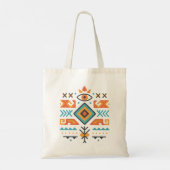 Global Ethnic Tribal Pattern Tote Bag (Dos)