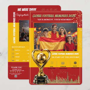 Global Football Memories 2026 Kaarten