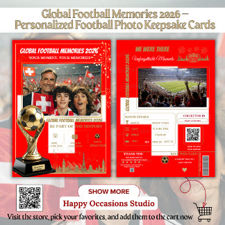 Global Football Memories 2026 Kaarten